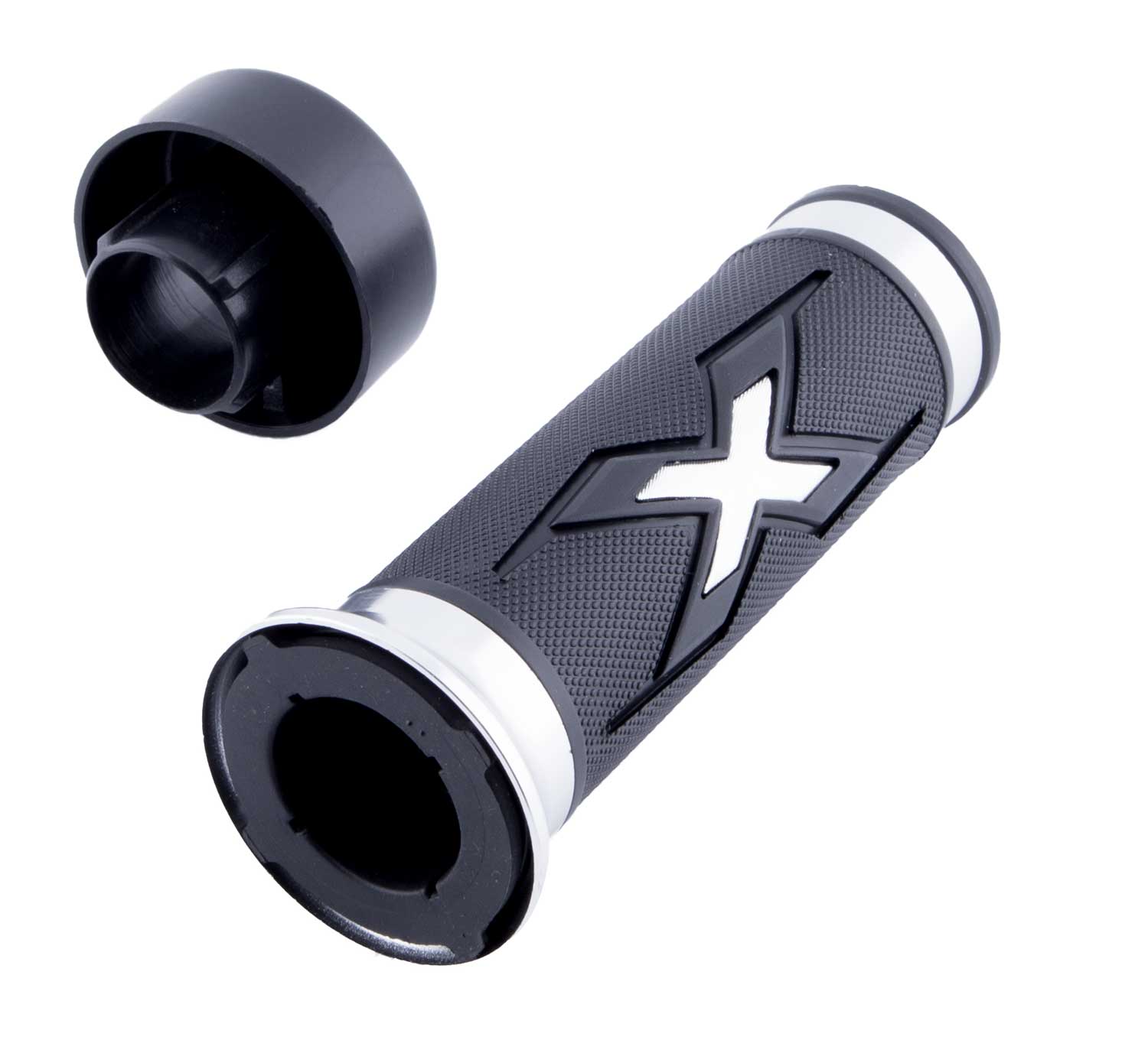 sxt-light-handgriff-links-schwarz-silber image 1