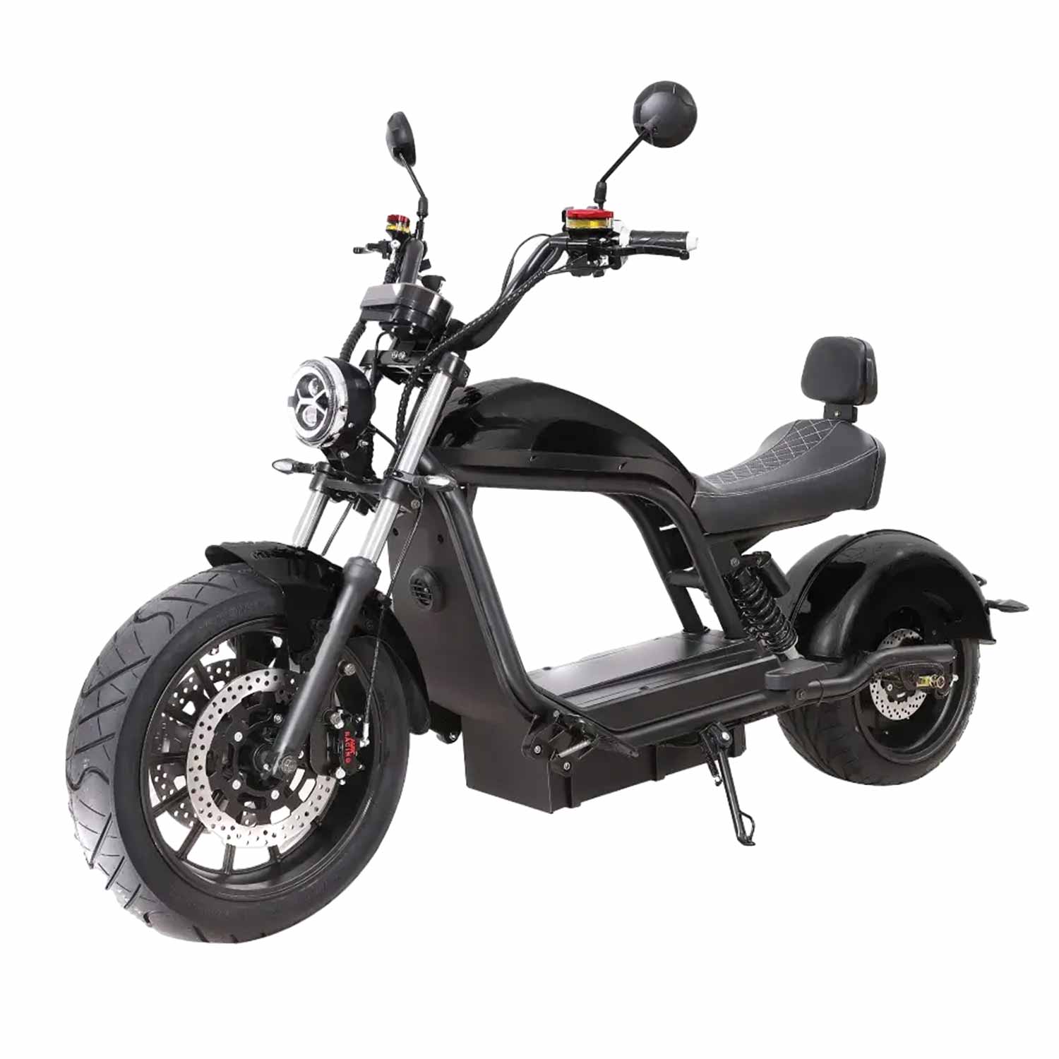 sxt-chopper-xl-pro-elektroroller-schwarz-matt-30ah-gebraucht image 1