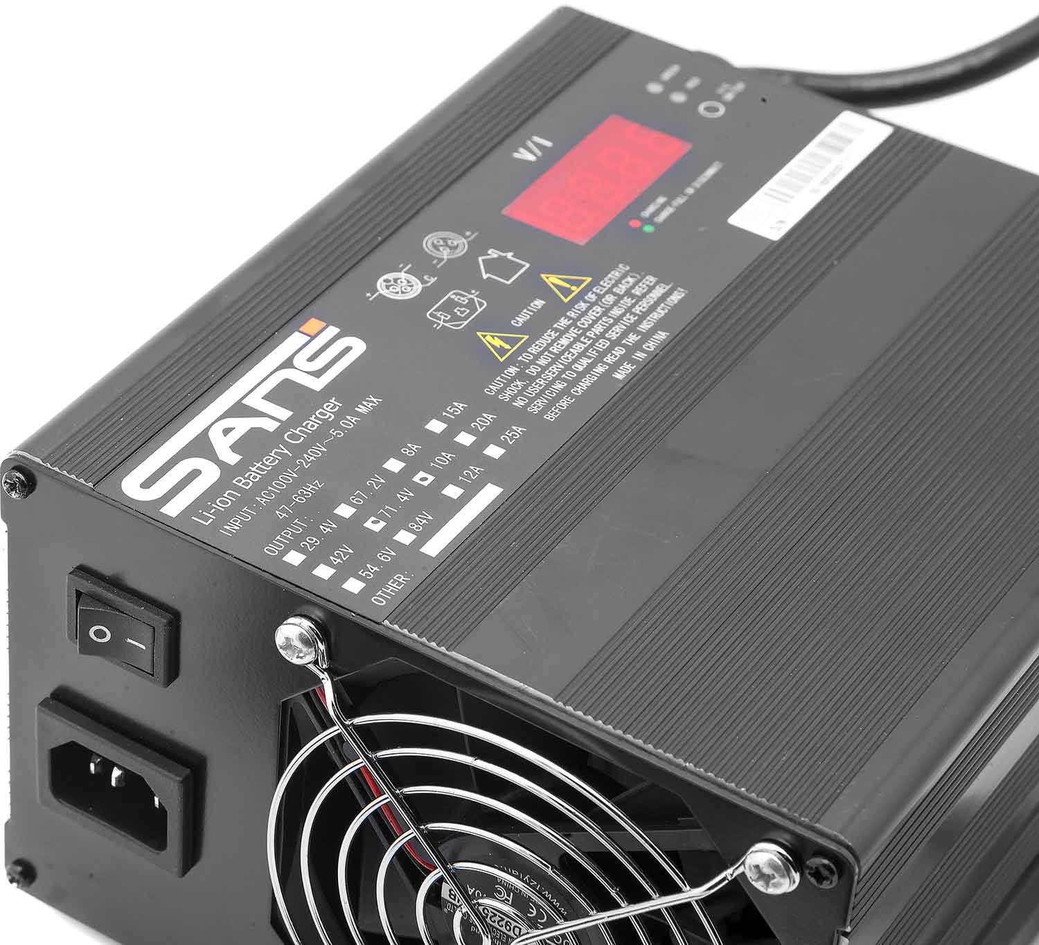 sxt-monster-lithium-ladeger-t-60v-e-scooter-charger-10a image 3