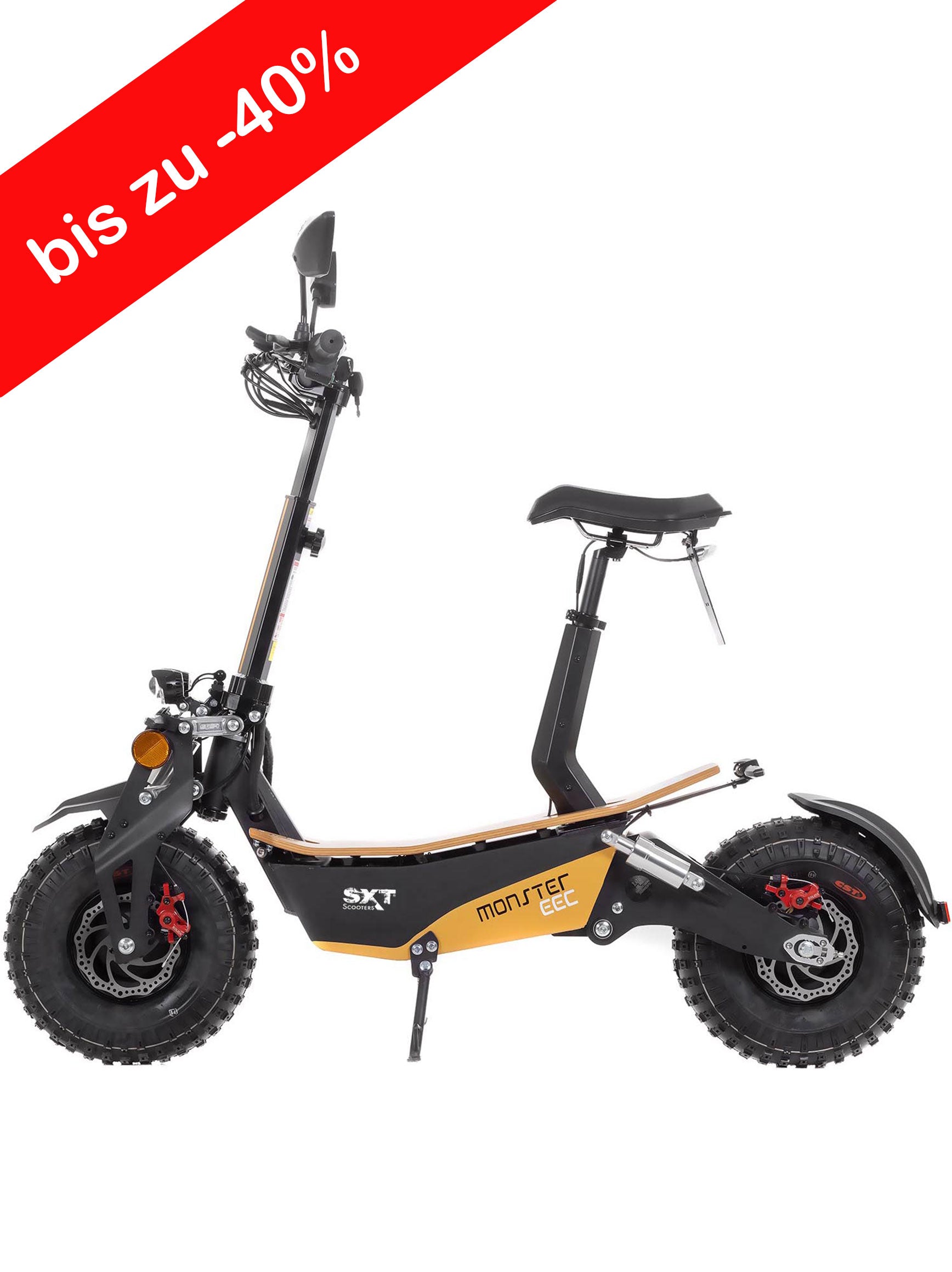 sxt-monster-eec-e-scooter-gebraucht-45-km-h-2000w image 1