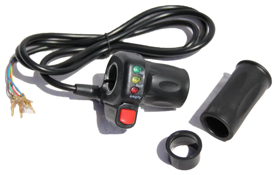 sxt-light-gasgriff-drehgasgriff-48v-mit-eco-knopf-7-polig image 1