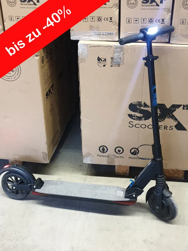 sxt-light-gt-e-scooter-schwarz-gebraucht-48v-700w-40-km-h image 1