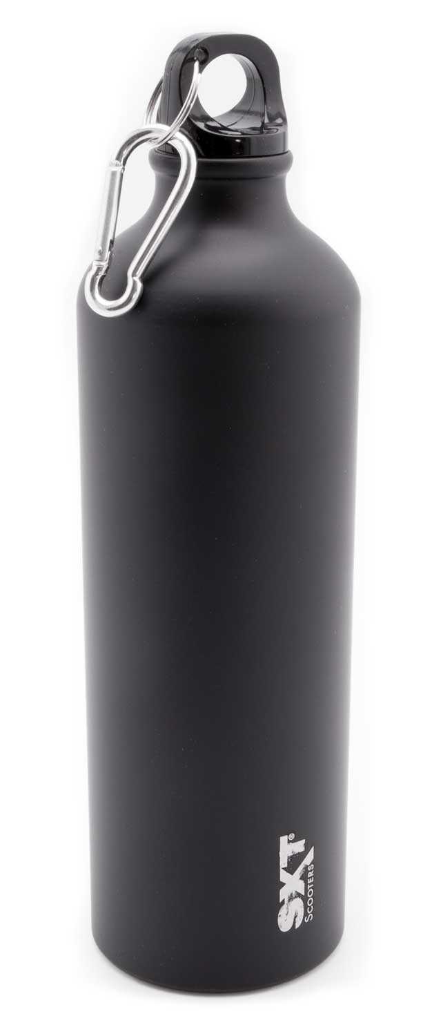 sxt-light-trinkflasche-metall-schwarz-outdoor-flasche image 1