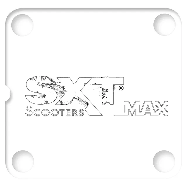 sxt-scooters-light-deko-abdeckung-lenker-sxt-max-kunststoff image 1