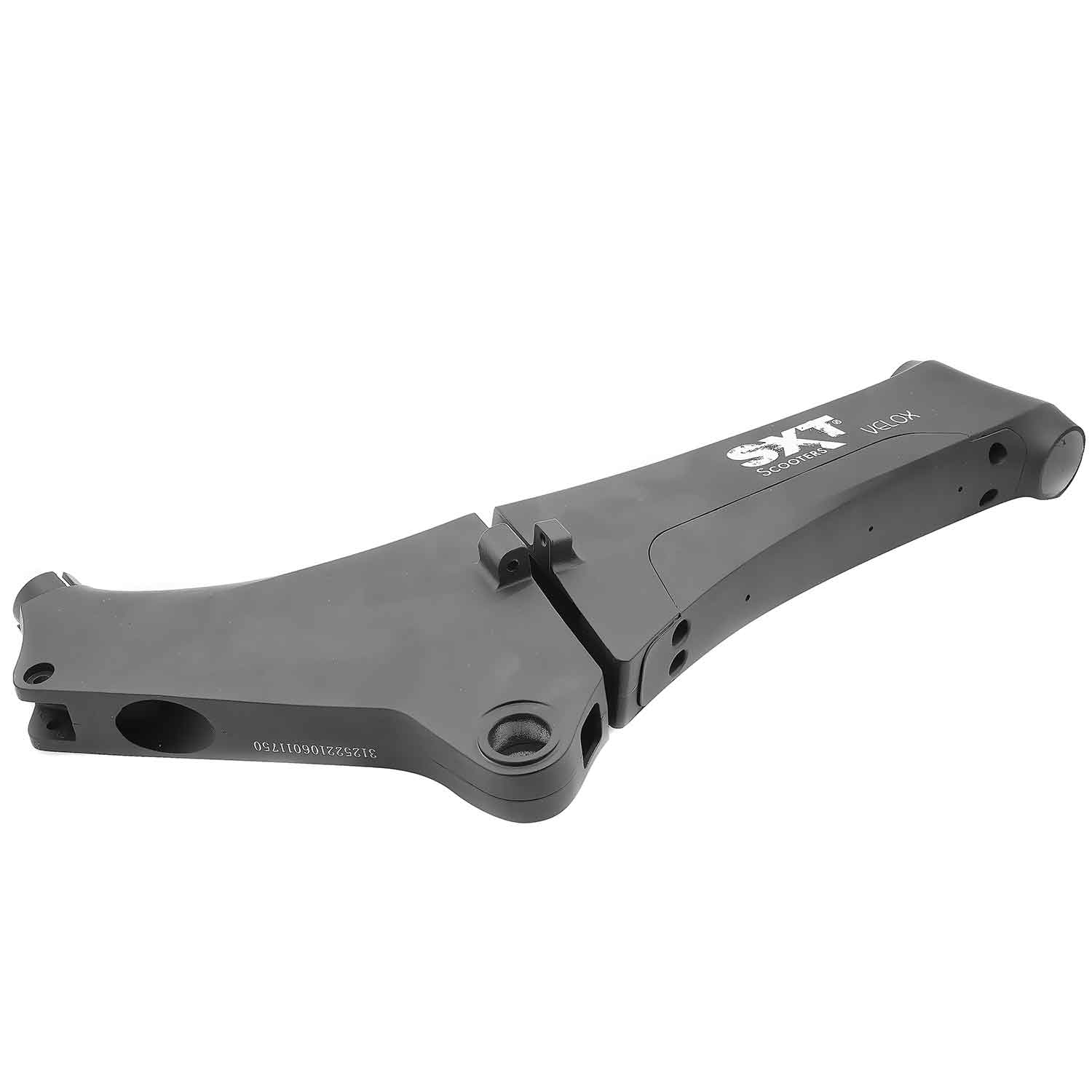 sxt-velox-rahmen-fahrgestell-mit-logo-schwarz-klappbar image 2