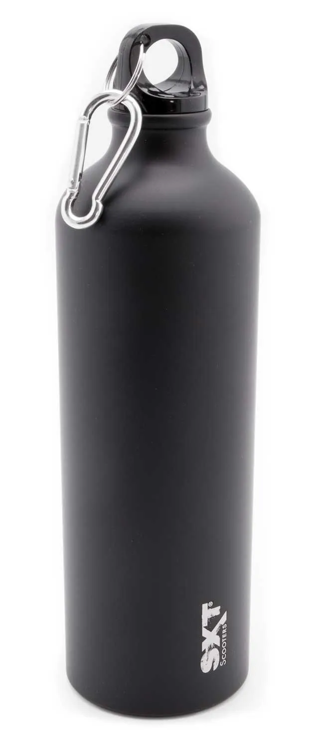 sxt-light-trinkflasche-metall-schwarz-outdoor-flasche image 1