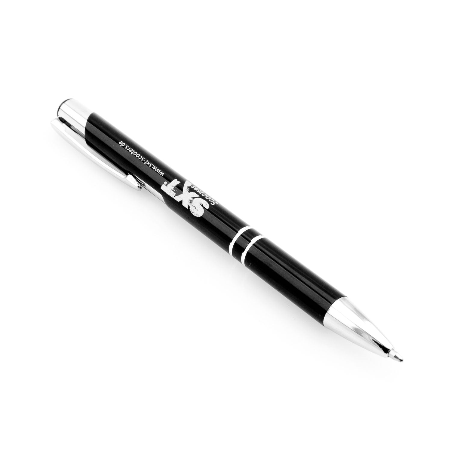 sxt-light-kugelschreiber-stift-schwarz-13-8-cm-aufdruck image 2
