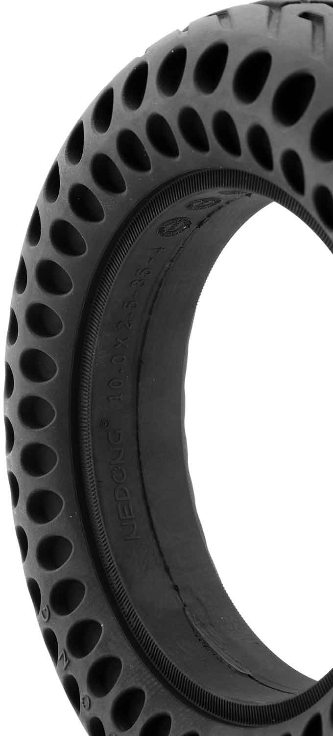 honeycomb-reifen-10x2-5-zoll-sxt-xiaomi-vollgummi-schwarz image 3