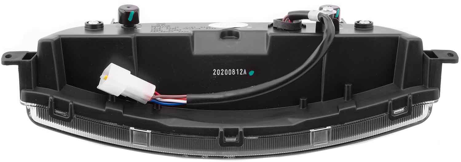 sxt-light-led-vorderlicht-yadea-g5-12v-schwarz image 2