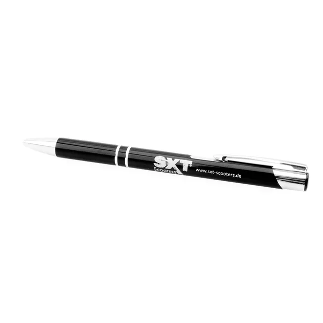 sxt-light-kugelschreiber-stift-schwarz-13-8-cm-aufdruck image 1